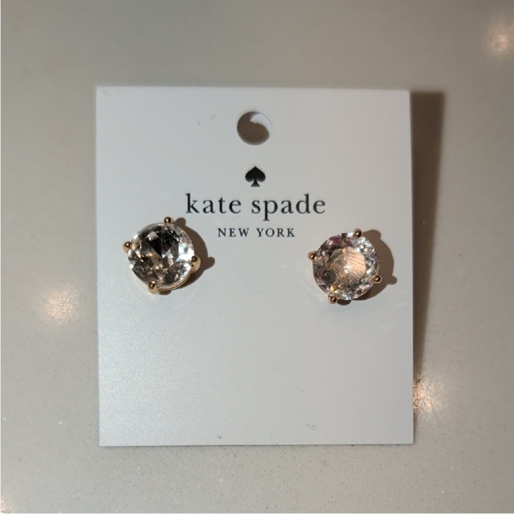 Kate Spade Gold and Silver Stud Earrings - Picture 6 of 7